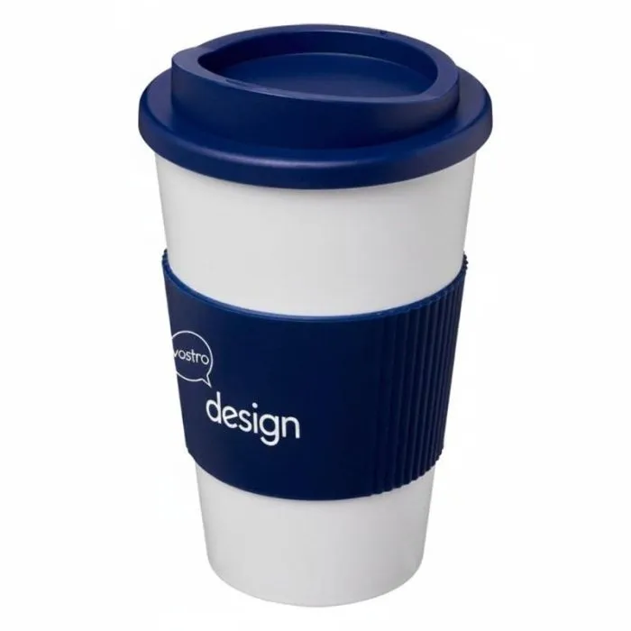 Bicchiere termico personalizzato Americano® da 350 ml con impugnatura