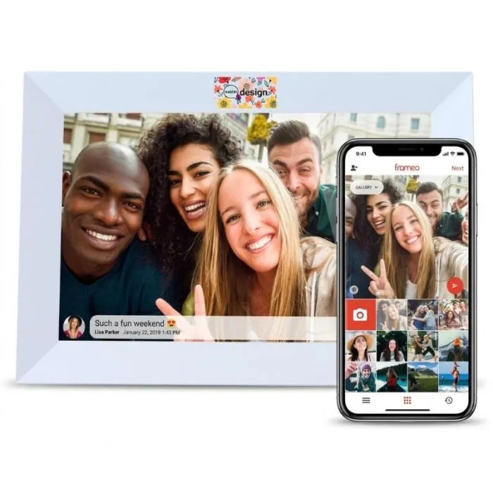 Cornice digitale da 10" Prixton Prado Frameo con Wi-Fi