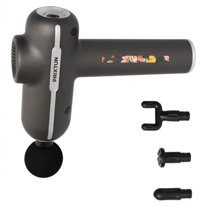 Massagepistool met 4 ABS-koppen - Prixton MGF80 Synergy