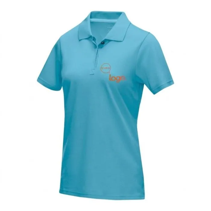 Polo promozionale Graphite bio GOTS a maniche corte da donna