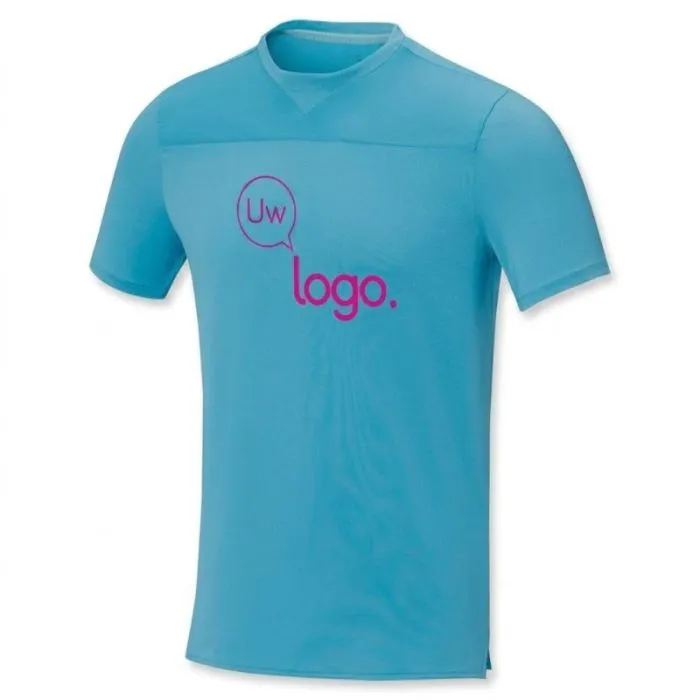 Gepersonaliseerd Borax-heren T-shirt van GRS-gerecycled materiaal