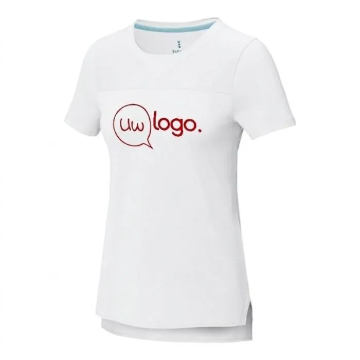 Gepersonaliseerd Borax-dames T-shirt van GRS-gerecycled materiaal