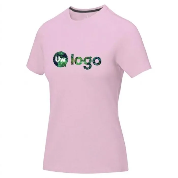 Nanaimo-promotiet-shirt met korte mouwen voor dames