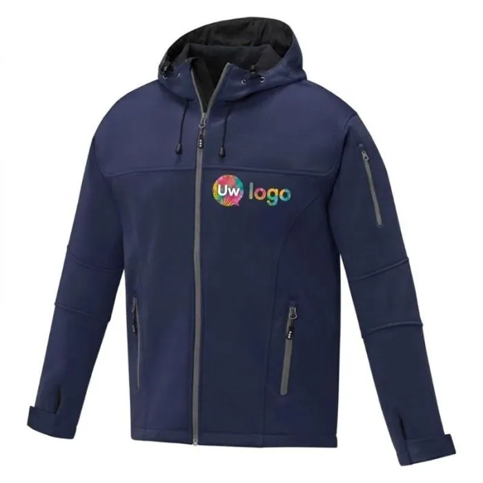 Softshell-jas met reclame voor dames - Match