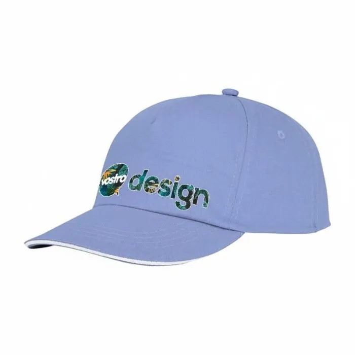 Cappellino personalizzato a 5 pannelli tipo "sandwich" - Styx