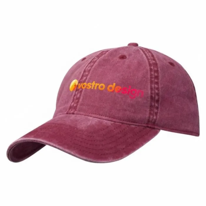 Cappellino personalizzabile a 6 pannelli in cotone riciclato – Grafton