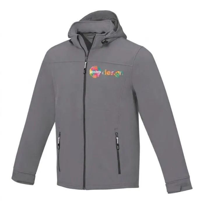 Giacca softshell da uomo con logo aziendale - Langley