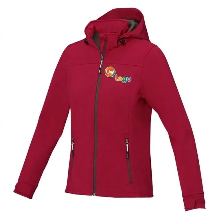 Gepersonaliseerd softshell-jack voor dames - Langley