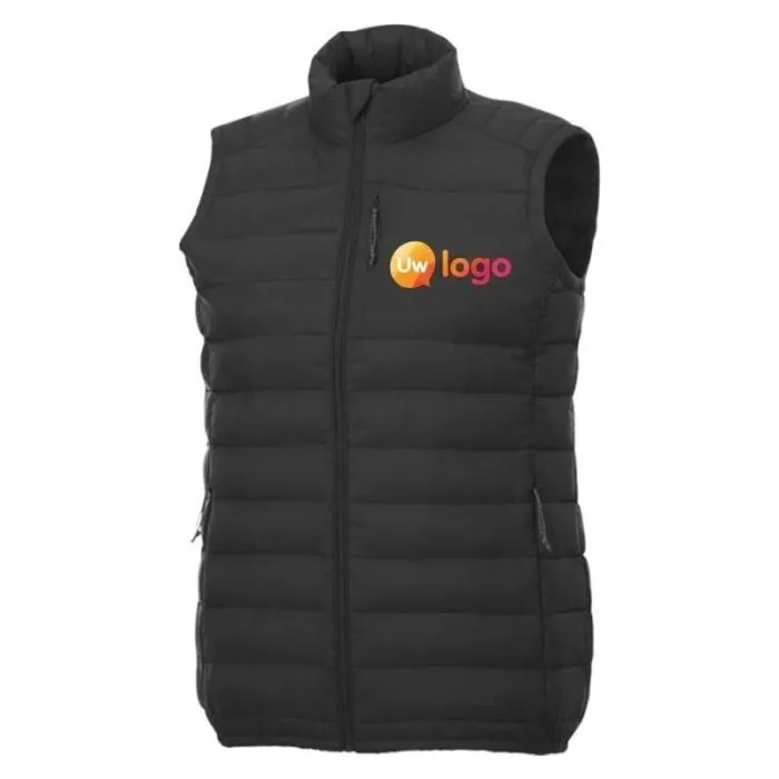 Gevoerde bodywarmer voor dames, personaliseerbaar, gemaakt van gerecycled materiaal - Pallas