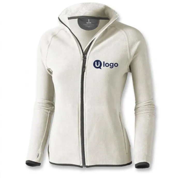 Brossard damespromotiejack van microfleece met doorlopende ritssluiting