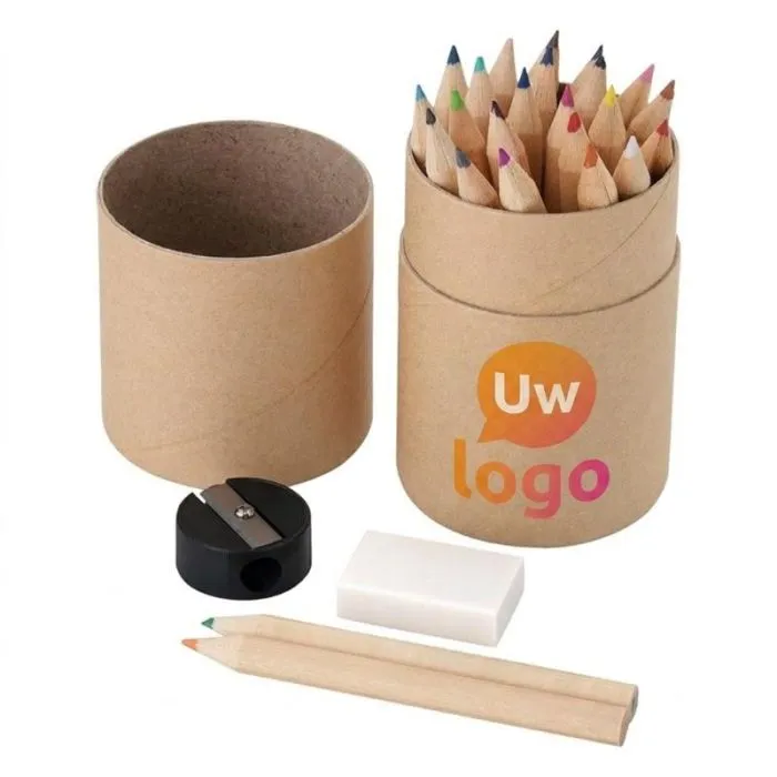 Gepersonaliseerde set kleurpotloden
