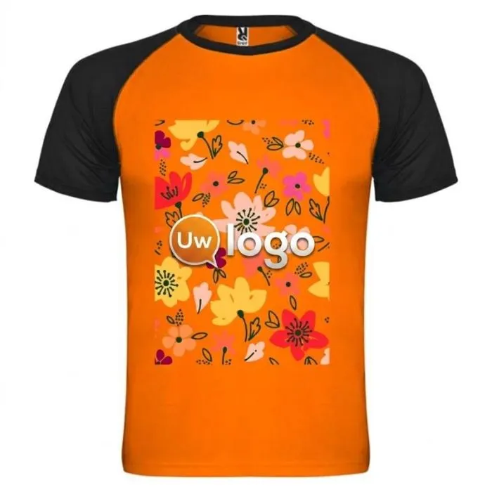 Gepersonaliseerd sport-T-shirt voor kinderen met korte mouwen van polyester – Indianapolis