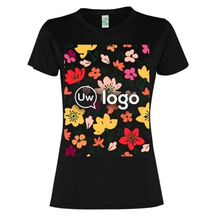 Gepersonaliseerd sport-T-shirt voor dames met korte mouwen van polyester - Slam