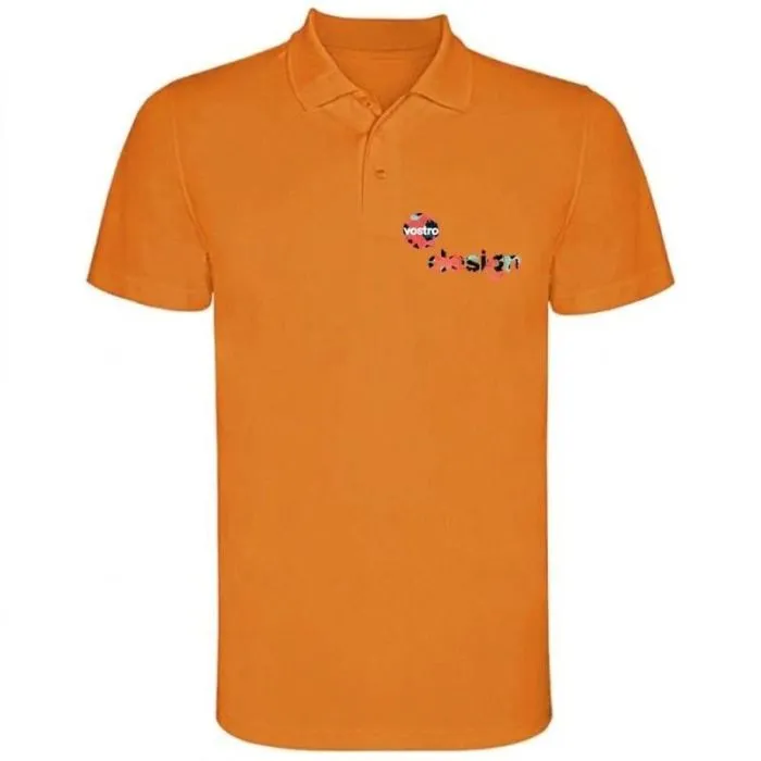 Polo sportiva personalizzata a maniche corte da uomo - Monzha