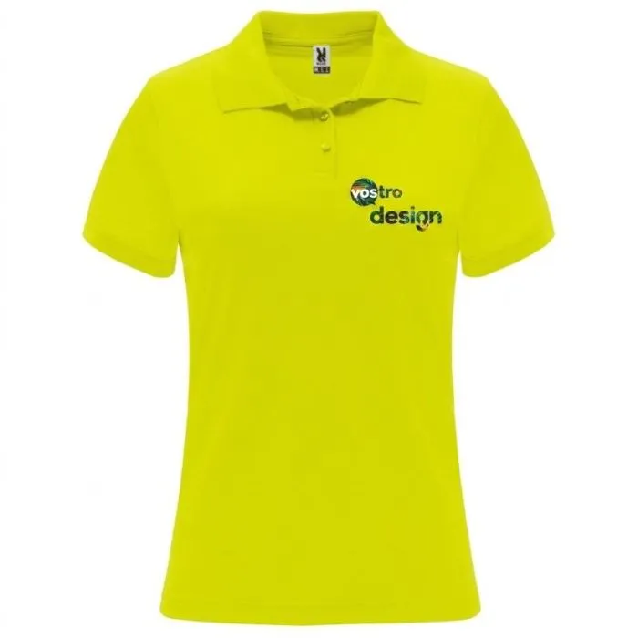Polo sportiva promozionale a maniche corte da donna - Monzha