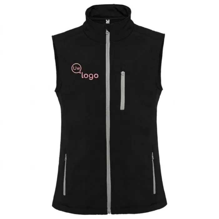 Unisex softshell-vest met reclameopdruk - Nevada
