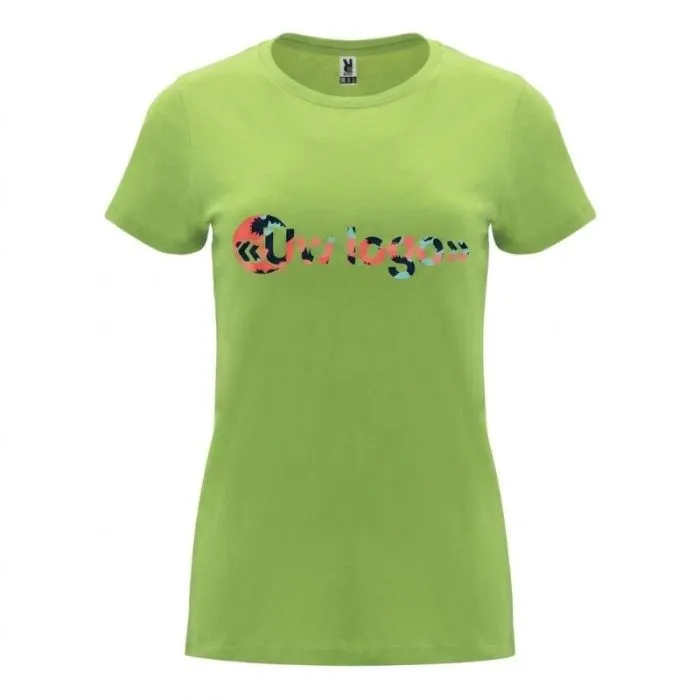 Promotionele T-shirt met korte mouwen voor dames - Capri