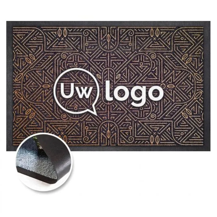 Personaliseerbaar vloerkleed van gerecycled nylon 115 × 180 cm voor binnen