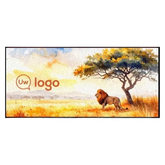 Op maat te maken mat van gerecycled nylon voor binnenshuis, 115 x 250 cm - Classic Impressions