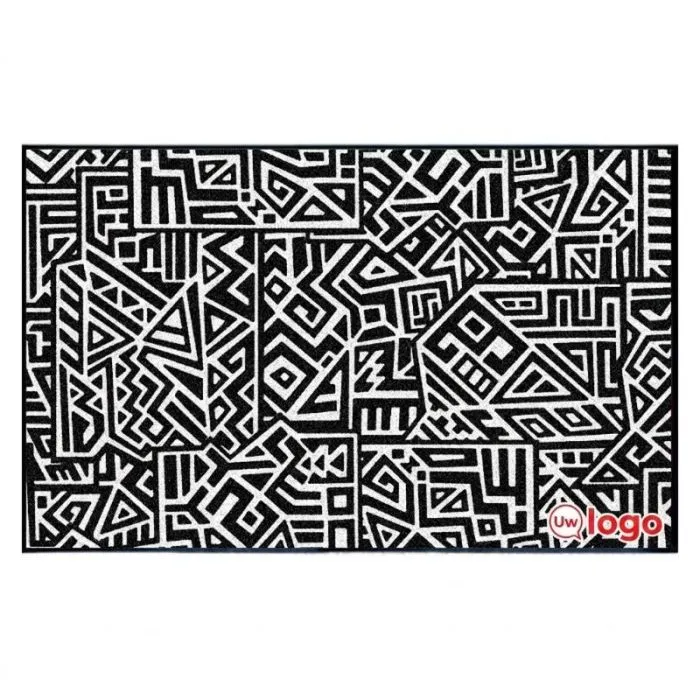 Personaliseerbaar vloerkleed van gerecycled nylon 150 × 240 cm voor binnen