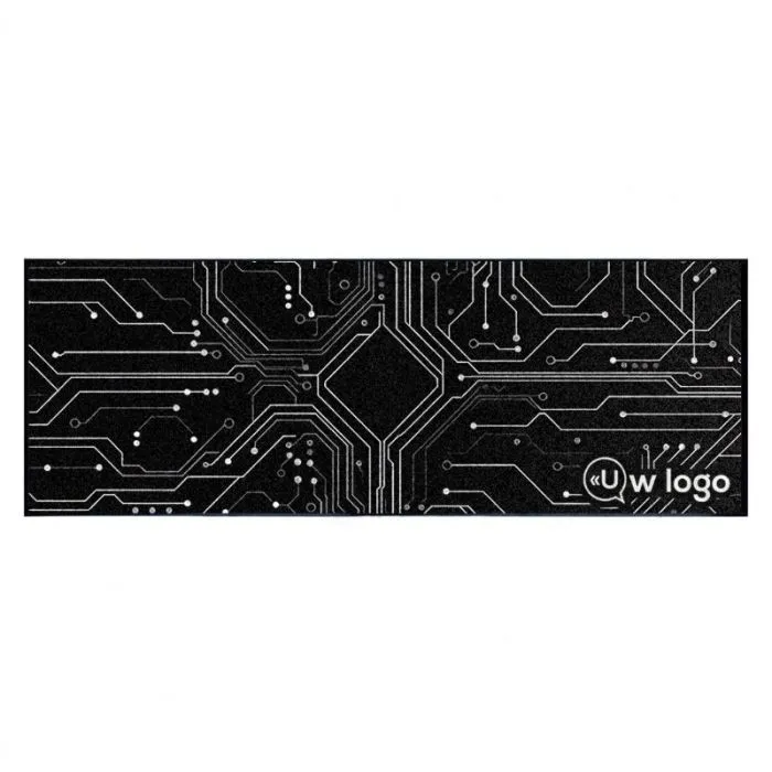 Op maat te maken mat van gerecycled nylon voor binnenshuis, 85 x 240 cm - Classic Impressions