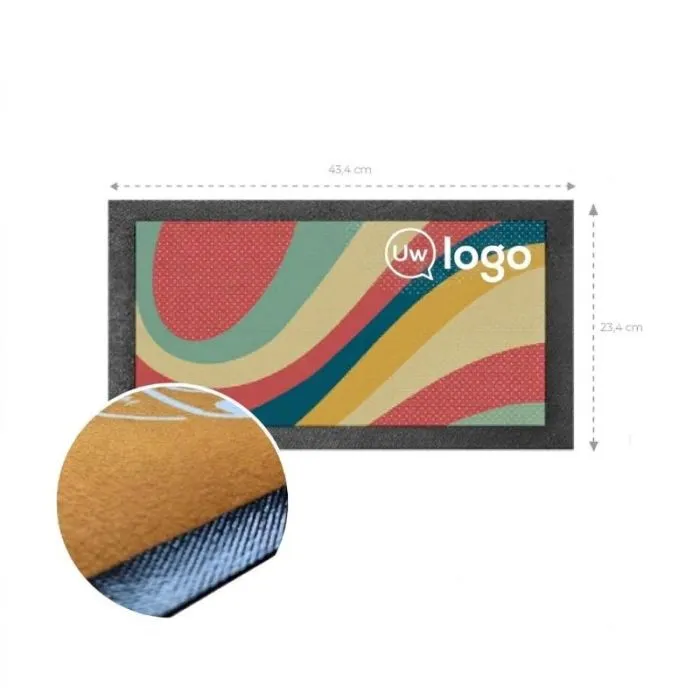Gepersonaliseerd toonbankkleed Premium Bar 43,4 x 23,4 cm