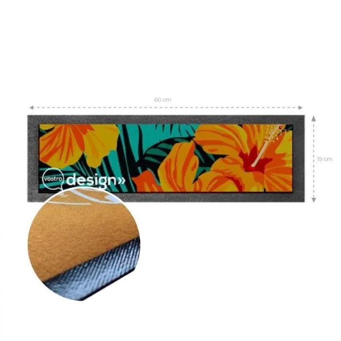Tappetino da bancone personalizzato Premium Bar 60x19 cm