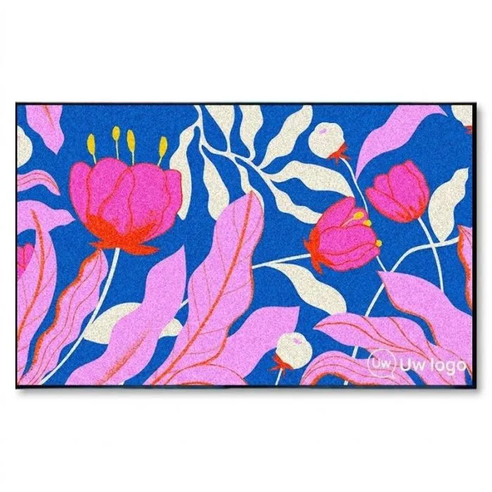 Personaliseerbaar vloerkleed 150 × 240 cm van antislip nylon