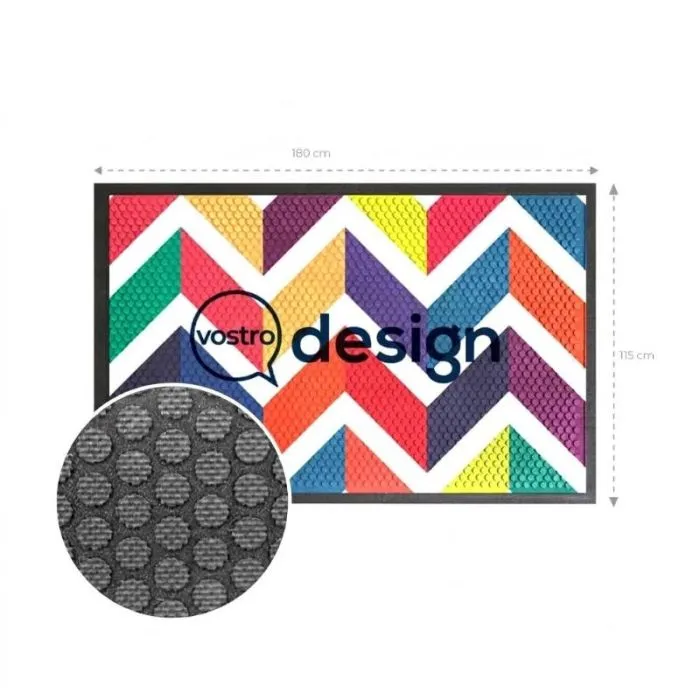Zerbino personalizzato Super Scrape 115x180 cm