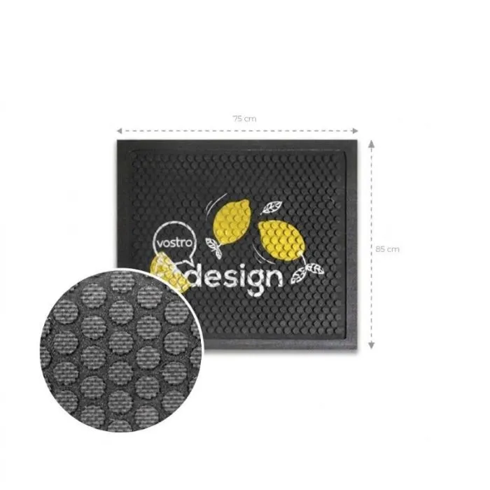 Zerbino personalizzato Super Scrape 75x85 cm