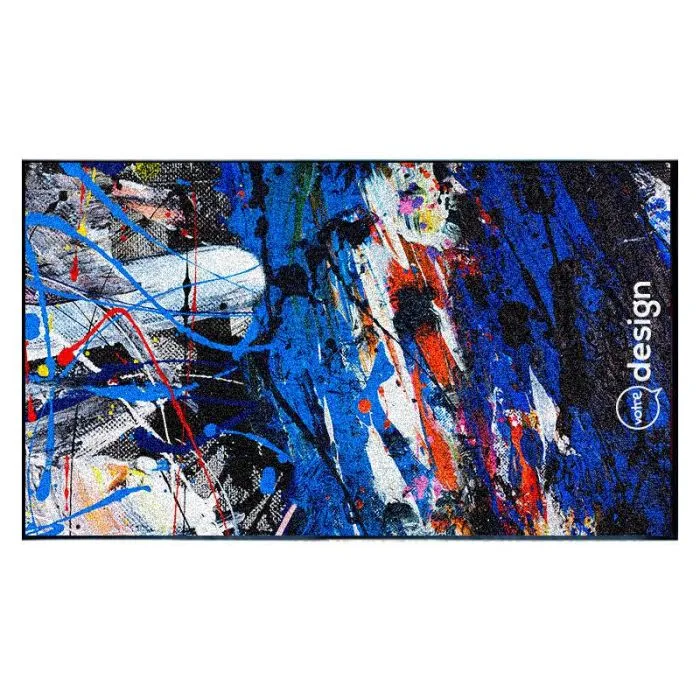 Tapis personnalisable 115x240cm en nylon anti-traces - Scrape Impressions