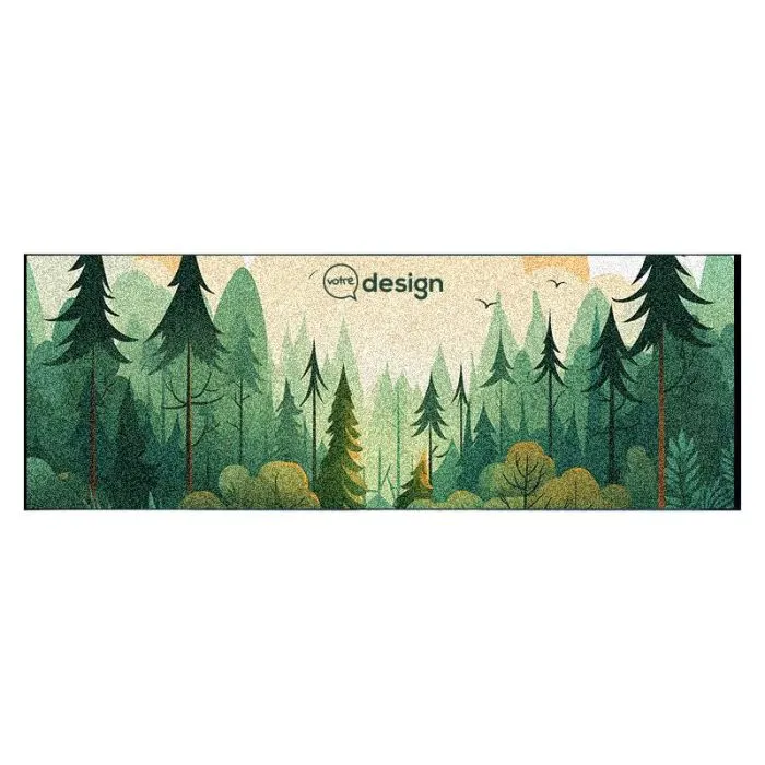 Tapis personnalisable 85x240cm en nylon anti-traces - Scrape Impressions