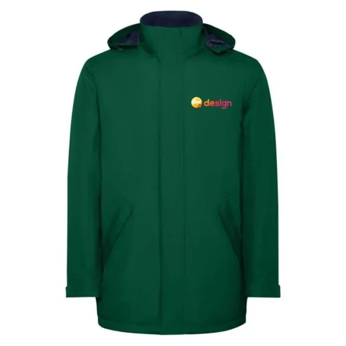 Parka homme personnalisable imperméable et matelassée - America