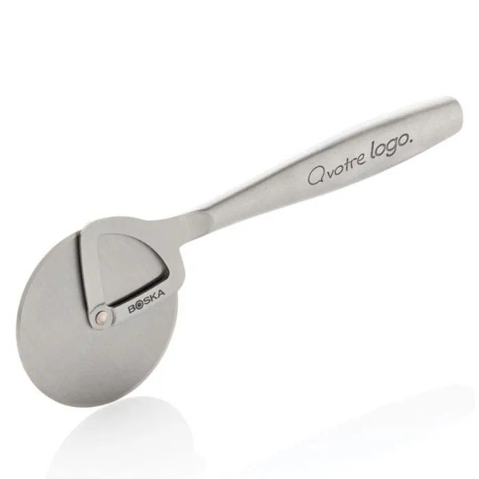 Coupe-pizza Copenhagen personnalisé BOSKA en acier inoxydable avec garantie à vie