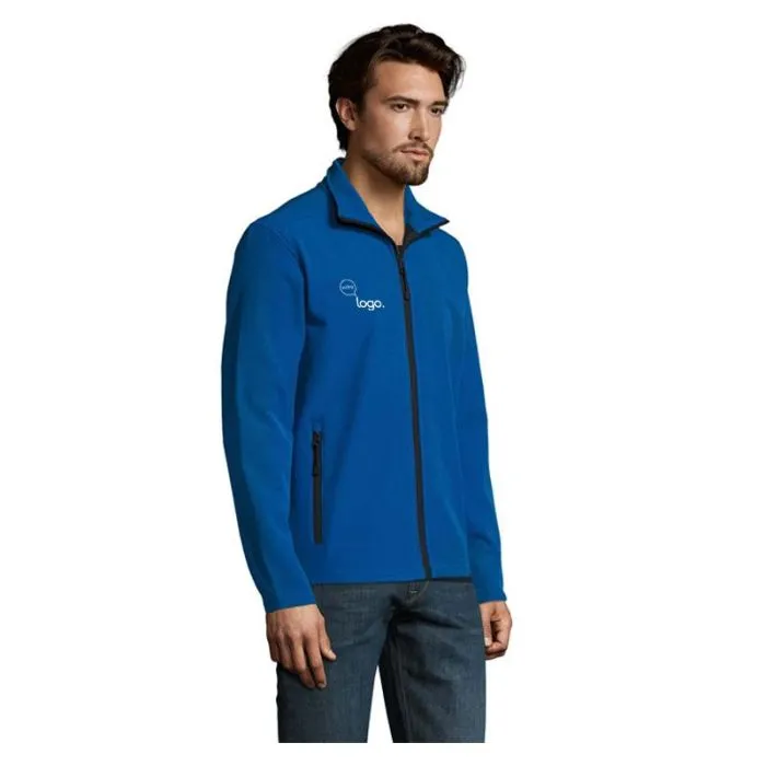 Veste zippée softshell homme polyester publicitaire -RACE MEN