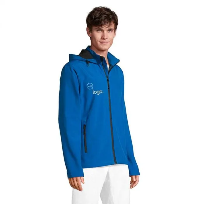 Veste capuche softshell homme SOL'S Race Hooded personnalisable 