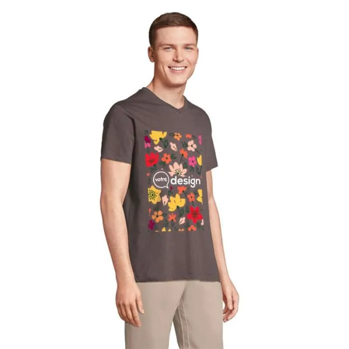 T-shirt col V personnalisable SOL’S REGENT V MEN