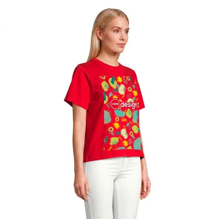 T-shirt femme SOL'S Legend coton bio personnalisable