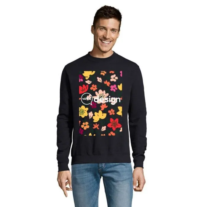 Sweat-shirt col rond unisexe personnalisé 280g-NEW SUPREME