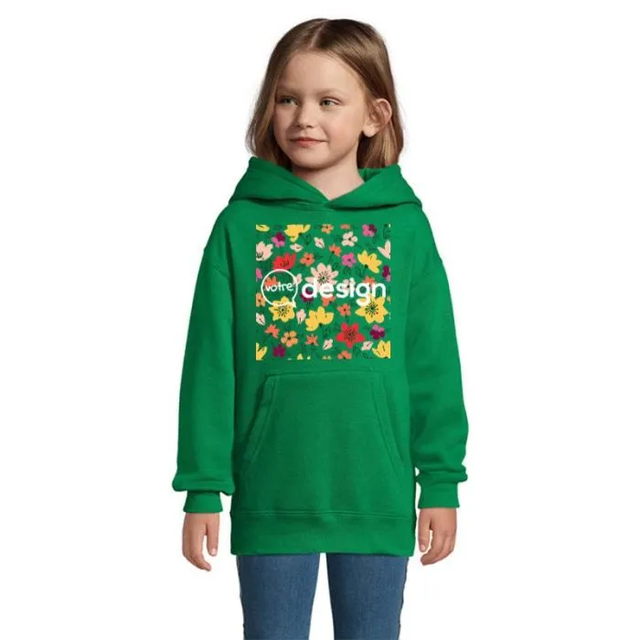 Sweat-shirt à capuche enfant personnalisé 280g-SLAM KIDS