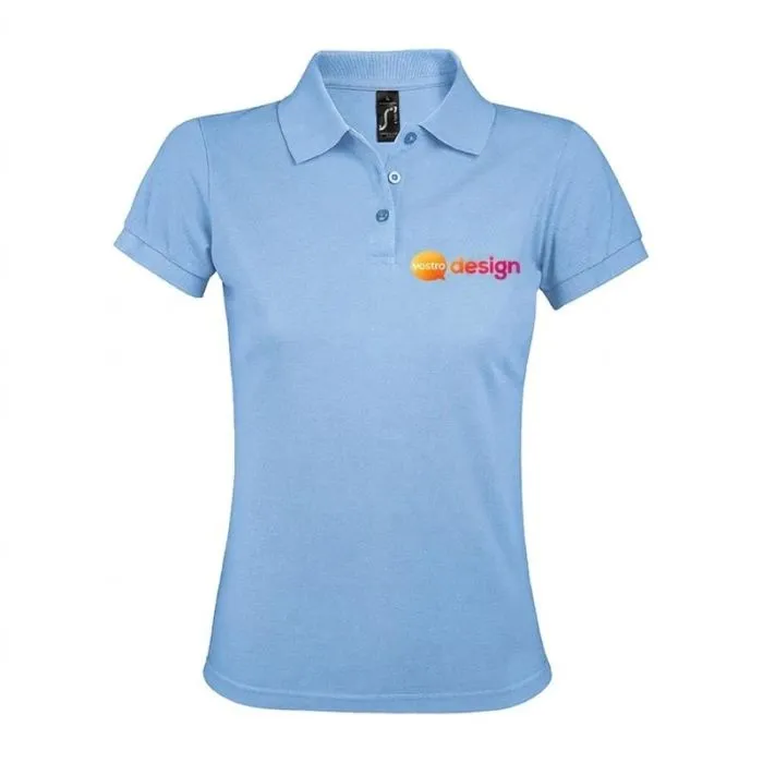 Polo da donna in policotone personalizzata PRIME
