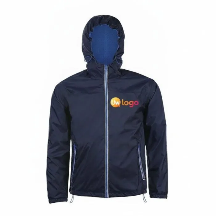 Gepersonaliseerde unisex windjack met voering van SKATE