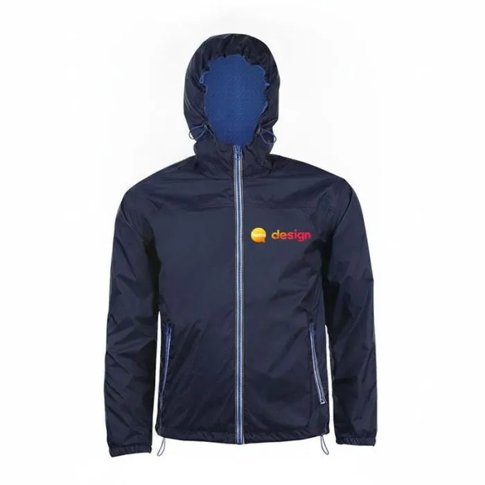 Giacca antivento unisex foderata personalizzata SKATE