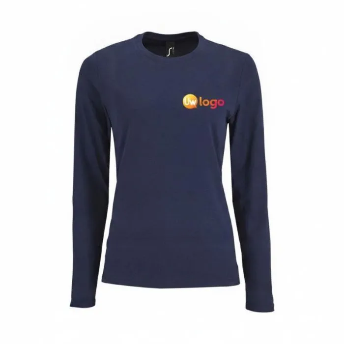 Gepersonaliseerd dames-T-shirt met lange mouwen IMPERIAL LSL