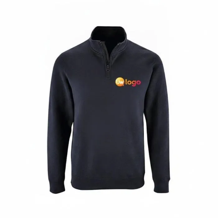 Heren-sweatshirt met vrachtwagenchauffeurskraag, gepersonaliseerd met STAN