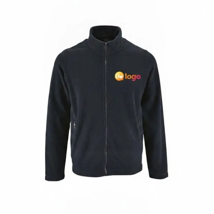 Gepersonaliseerd fleecejack met ritssluiting voor heren van NORMAN