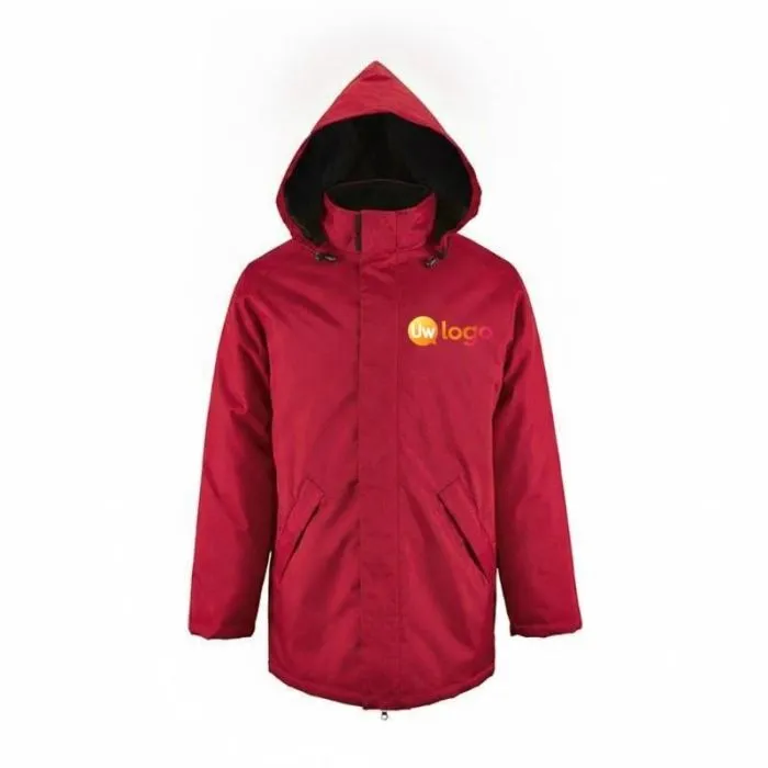 Unisex-parka met gewatteerde voering, gepersonaliseerd ROBYN unisex