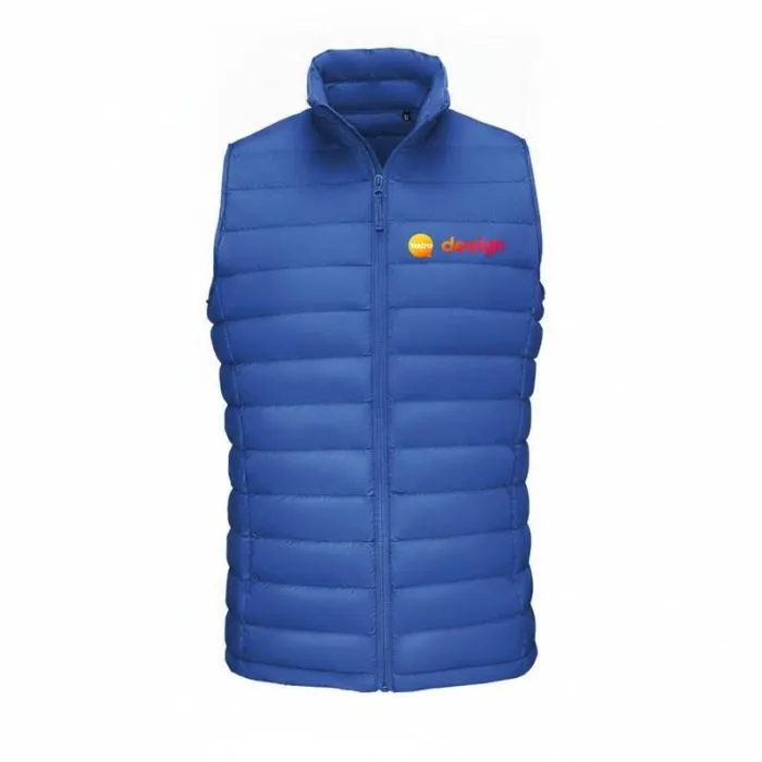 Piumino ultraleggero senza maniche da uomo personalizzato WILSON BW