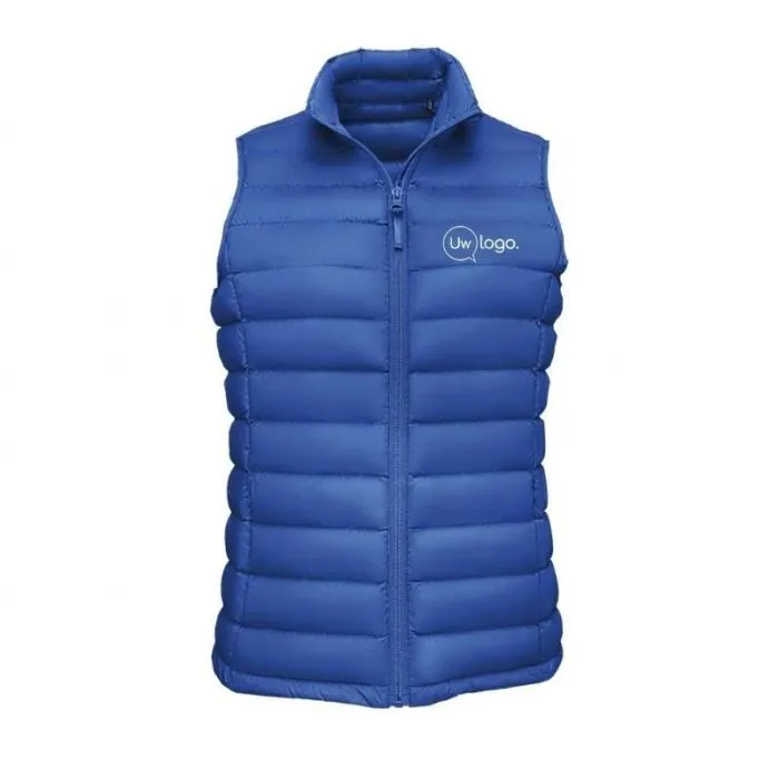 Ultralichte mouwloze damesdonsjas, gepersonaliseerd, WILSON BW