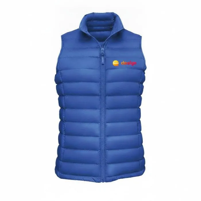 Piumino ultraleggero senza maniche da donna personalizzato WILSON BW
